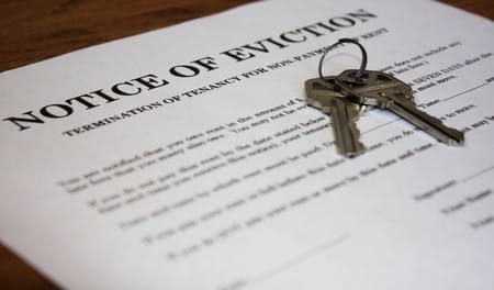 evicting a tenant