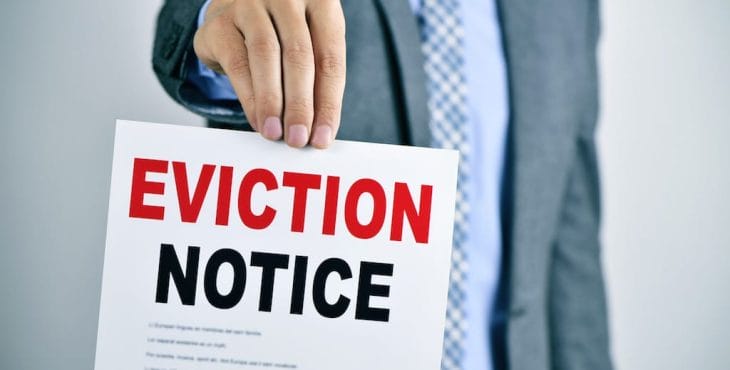 eviction of tenants