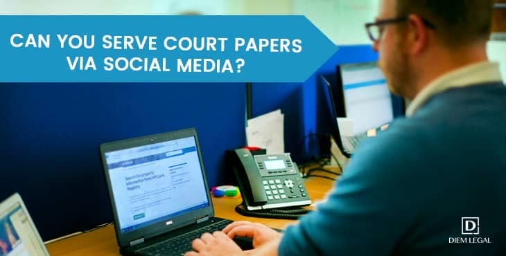 Can You Serve Court Papers With Social Media