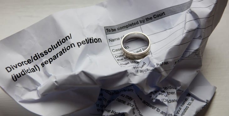 How to fill in a divorce petition
