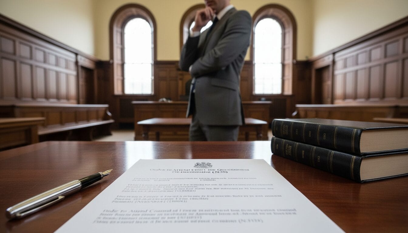 Order to Attend Court for Questioning (N39)